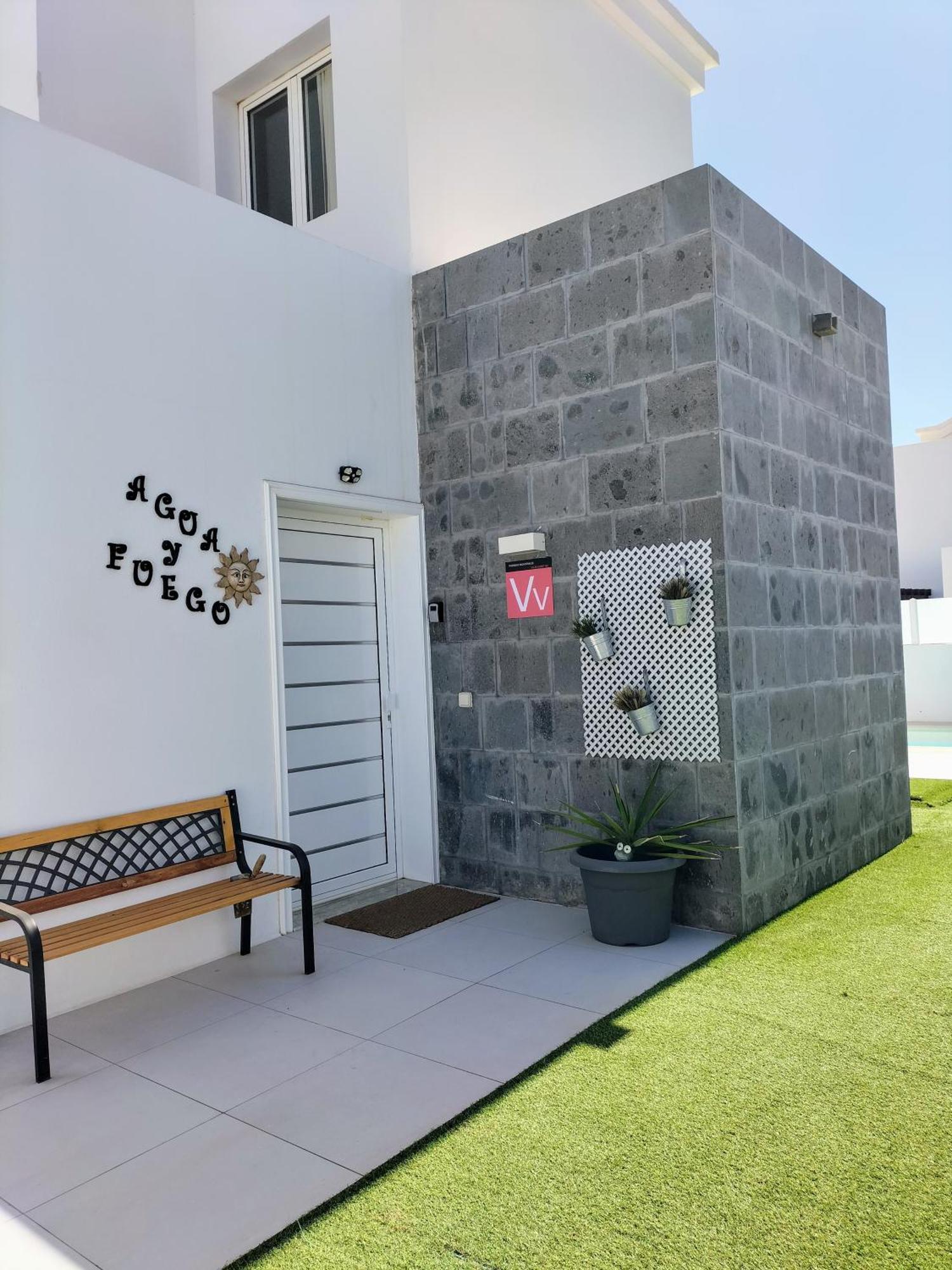 Lovely Villa Agua & Fuego,Heated Pool Playa Blanca  Buitenkant foto